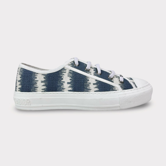 Christian Dior D-Stripes Walk’N’Dior Low Top Sneaker - Women’s 9.5